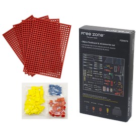 FREE ZONE 68-Piece Large Pegboard Tools Organizer Set,(Red) Tool Box Organizer and Storage, Tool Box Drawer Organizer for Tool Chest Cart Cabinet Workbench