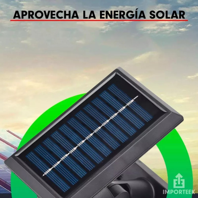 Importeek 5pz Lampara Luminario Solar Luces Led Jardin Estaca Exterior
