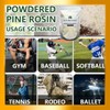 Powdered Pine Gum Rosin 8 Oz, Pine Resin, Pine Resin