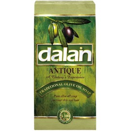 Dalan Organic Olive Oil Soap with Lemon Balm Oil, Water Oil, Green, Normal, 900