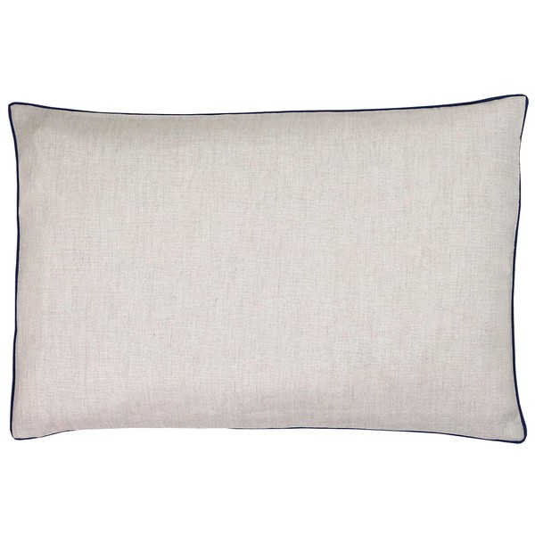 DDintex Cushion Cover, 60 Linen, Oatmeal, 11.8 x 17.7 Inches (30 x 45 cm), Made in Japanese Linen