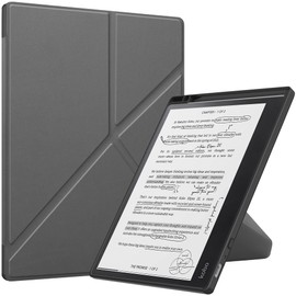 Gylint Kobo Elipsa 2E (2023 Release) Origami Case, The Thinnest and Lightest Leather Smart Cover Case for 10.3" Kobo Elipsa 2E eReader with Auto Wake Sleep Feature Gray