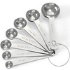 TILUCK Stainless Steel Measuring Spoons Set,Kitchen Gadgets for Cooking &