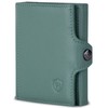 VON HEESEN Credit Card Holder Credit Card Holder, Turquoise (Silver
