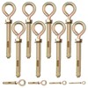 Tanstic 8Pcs M10 Concrete Eye Bolt Expansion Eyebolt Concrete Anchor