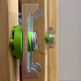 QUSTICS QuietClip CIC (Genuine), Sound Isolation Clip; Pack of 25 Pcs. + 25 x 2.5 Drywall Mounting Screws