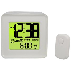 Technoline Dream Mate Pro Wecker, Kunststoff, Weiß