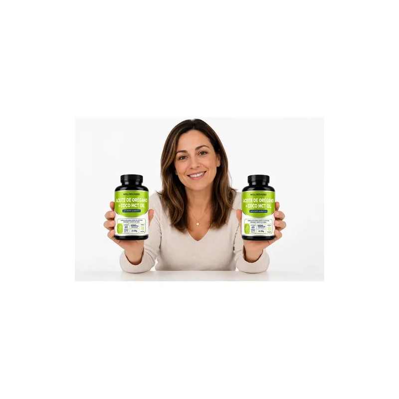 Aceite De Orégano Y Aceite De Coco Mct Oil Kit