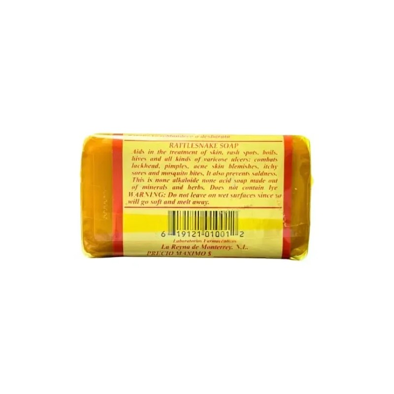 5 Jabones De Vibora Cascabel Artesanal Original Contra Acne