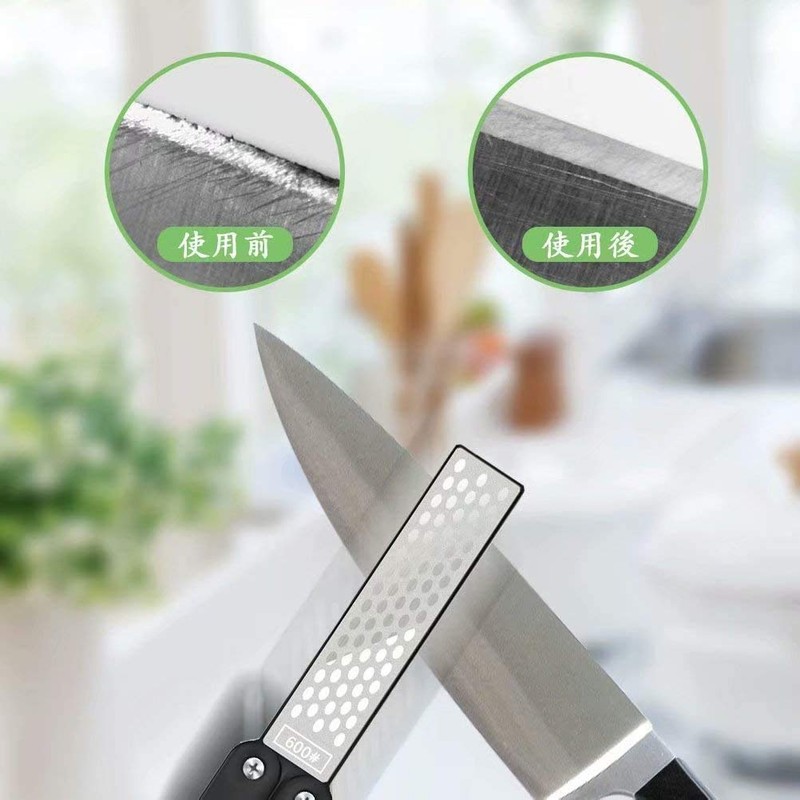 Doyeemei Whetstone, Portable Whetstone, Correction Whetstone, Double-Sided Diamond Whetstone, Foldable,