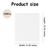 SHEHARUHI 100 PCS Magazine Protectors Clear Plastic Sleeves, Resealable Magazine