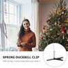 Abaodam 100pcs Duck Bill Clips with Spring Metal Hair Clips