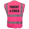 Equestrian PARENT & CHILD Hi Viz Vis Vest Horse Riding