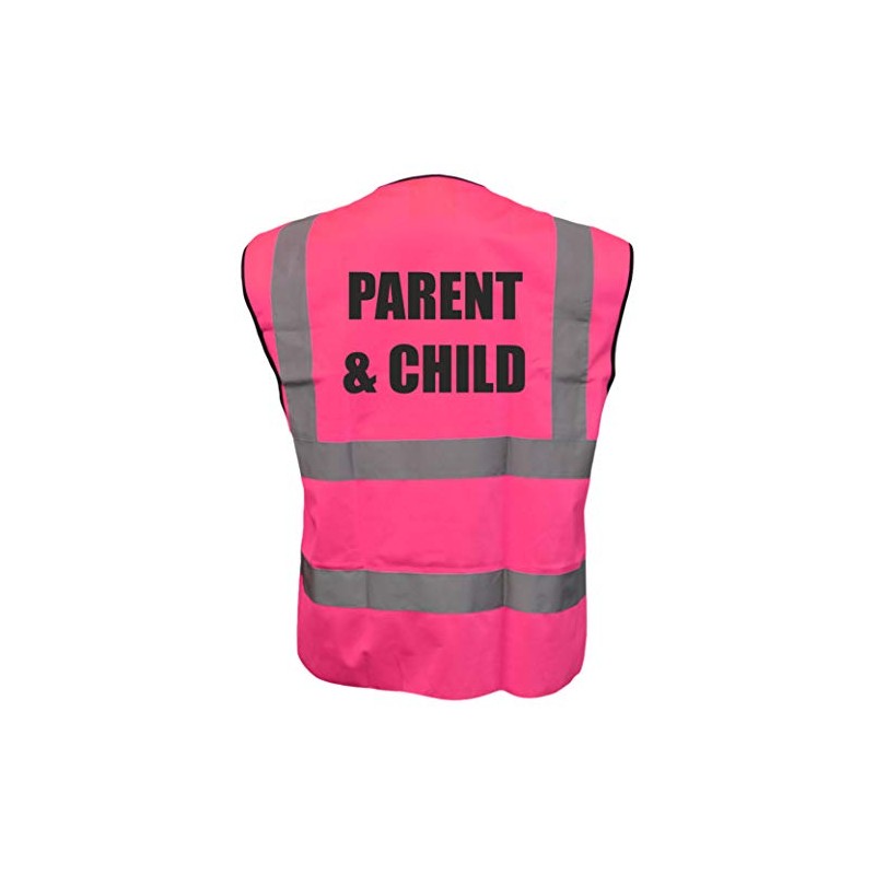 Equestrian PARENT & CHILD Hi Viz Vis Vest Horse Riding