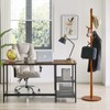 IBUYKE Coat Rack Stand, Freestanding Coat Tree with Solid Round