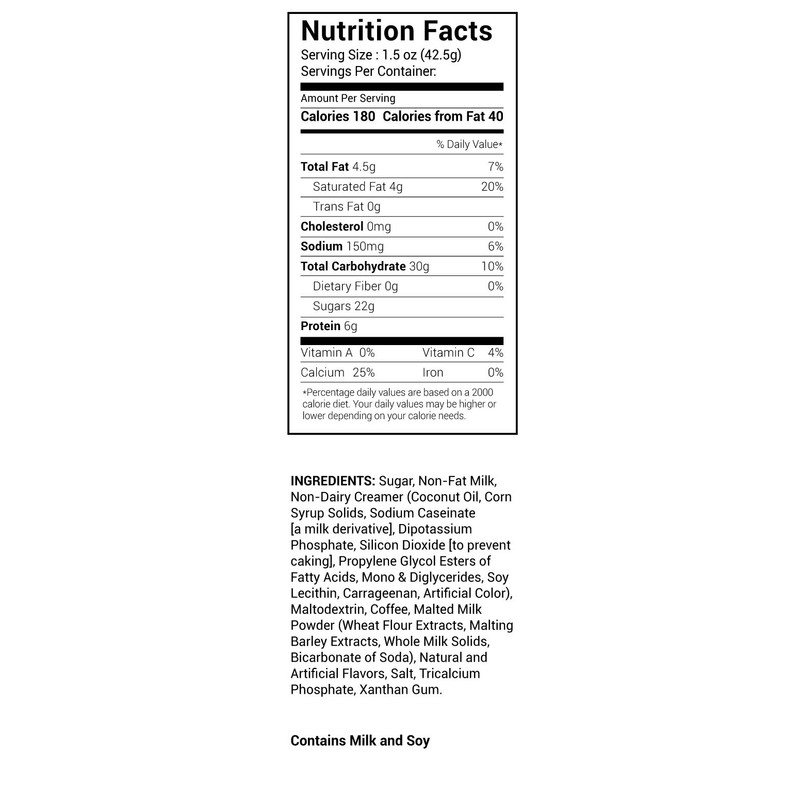 Tahitian Vanilla Latte Drink Mix (Espresso Latte 3 LB Bag)