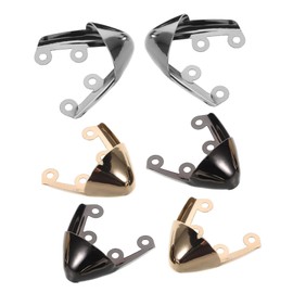 WOONEKY Protect Your High Heels Metal Inserts Short Boots Heel Guards Safety Footwear Attachments