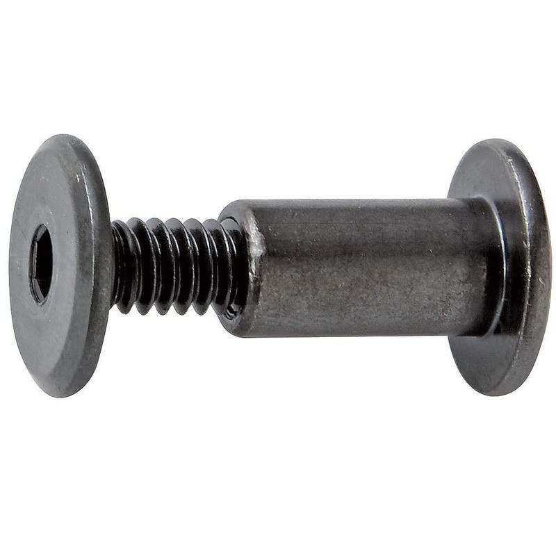 Statuary Bronze Cap Nuts for Connector Bolts (8-Pack)