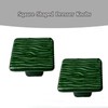 M MIMHOOY 8 Pack Green Cabinet Knobs & Drawer Pulls