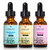 Face Serum 3 Pack with Vitamin C, Retinol and Hyaluronic