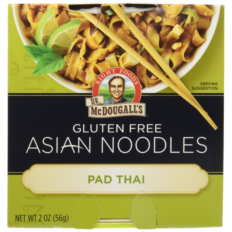 Dr. McDougall's Pad Thai Noodles Gluten Free Soup Cup, 2