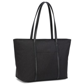 NNEE Water Resistance Light Weight Tote Bag Carrying Shoulder Bag Handbag - Black
