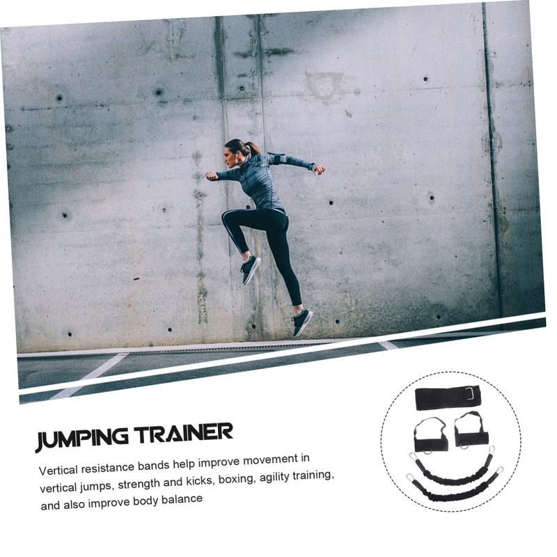 GRIRIW Basketball Jump Trainer Resistance Bands for Leg Muscle Strength