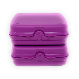 Sandwich Keeper Set en rosa por Tupperware