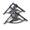 Pair of Ornate Bird Design Shelf Brackets Antique Cast Iron