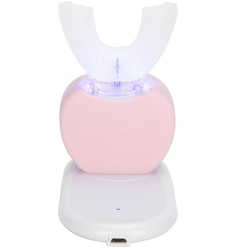 UShape Electric Toothbrush Teeth Whitening Silicone Automatic Massage Toothbrush for