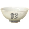 Matsumoto Pottery Nyanko Rice Bowl (Small) 11540
