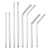 Barfly Stainless Steel Straw, 8 1/2", 1/4" Diam., Curved