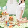 Portable Waterproof Picnic Mat (Small & Large Sizes) Outdoor Yellow/150x200CM 2ea