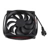 Solar Panel Fan Kit 15W 12V Exhaust Fan with 4.9ft