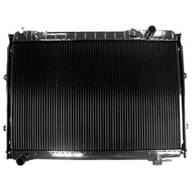 TYC 1512 Compatible with TOYOTA T100 2-Row Plastic Copper Replacement Radiator