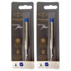 Parker 1950371 S0909480 Ballpoint Pen Refill, Quink Flow Refill, Blue,