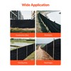 VEVOR Silt Fence Fabric Roll, 3 x 500 ft Erosion