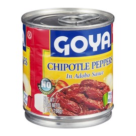 Goya Foods Chipotle Peppers in Adobo Sauce, 7 Ounce (Pack of 12)