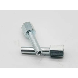 Kerlista,2-Pcs, Trimmer Head Shaft Adaptor of Nut 1/4"-20 Right Hand fits for Oregon, Homelite, Ryobi 308210009. Toro String Trimmer Head (White