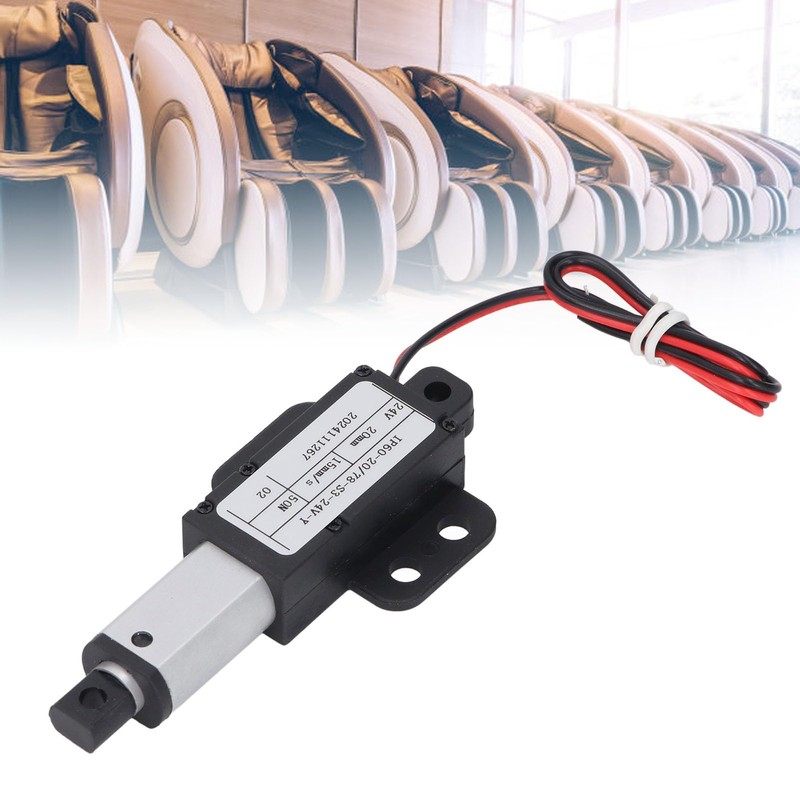Luocute Mini Linear Actuator, 24V 20mm Stroke 50N Speed 15mm
