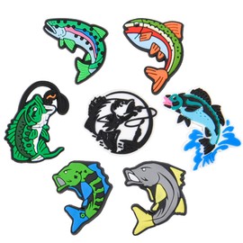 Kids Boys Girls Sports Shoe Charms Men Women Fishing Shoes Decorations for Birthday Gifts