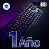 GAME FACTOR KBG500-RD Teclado Mecánico Gamer, con Ñ Tenkeyless, Retroiluminación