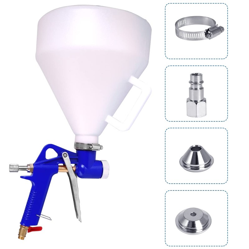 Drywall Wall Sprayer,Air Hopper Spray Gun 1.5 Gallon Paint Texture