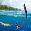 Silicone Swimming Front Breathing Tube Training Professional Adults Snorkel Diving