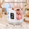 Electric Makeup Brush Cleaner Machine, Portable Cosmetic Brush Washer and
