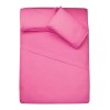 Tesso Juego De Sábanas Ultrasoft Microfibra Matrimonial Rosa