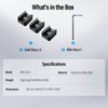 SIRUI 3 Pack Camera Cold Shoe Mount Adapter with 1/4"-20