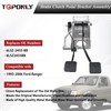 TQPONLY Brake Clutch Pedal Bracket Assembly Mounted Bushings Compatible with
