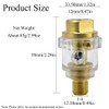 2 Pcs Compressor Air Oiler Lubricator, 1/4" NPT Mini Oiler