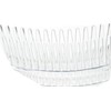 Glitz4Girlz® 4 Pack 7cm Clear Hair Side Combs Slides Grips